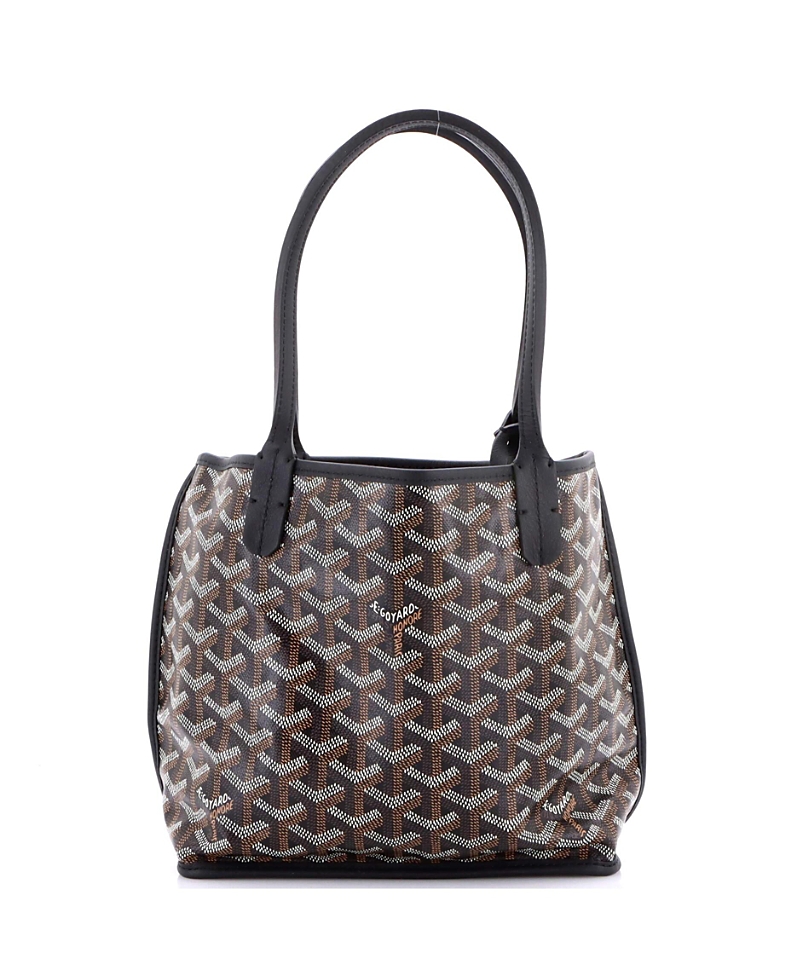 Pre-Owned Goyard Mini Anjou Reversible Tote Coated Canvas