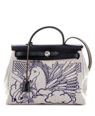 31 Herbag Zip Pegase Pop Toile and Leather