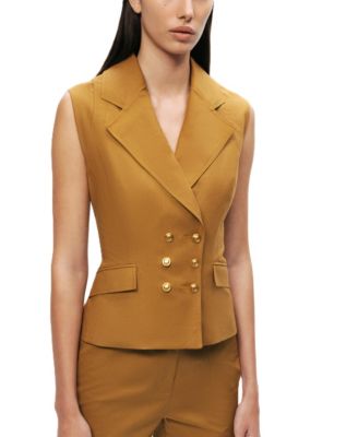 Tailored Double-Breasted Vest