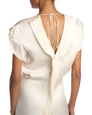 Twist Shoulder Dress