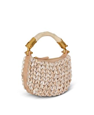  Ebene Mini Bag in Suede and Shells