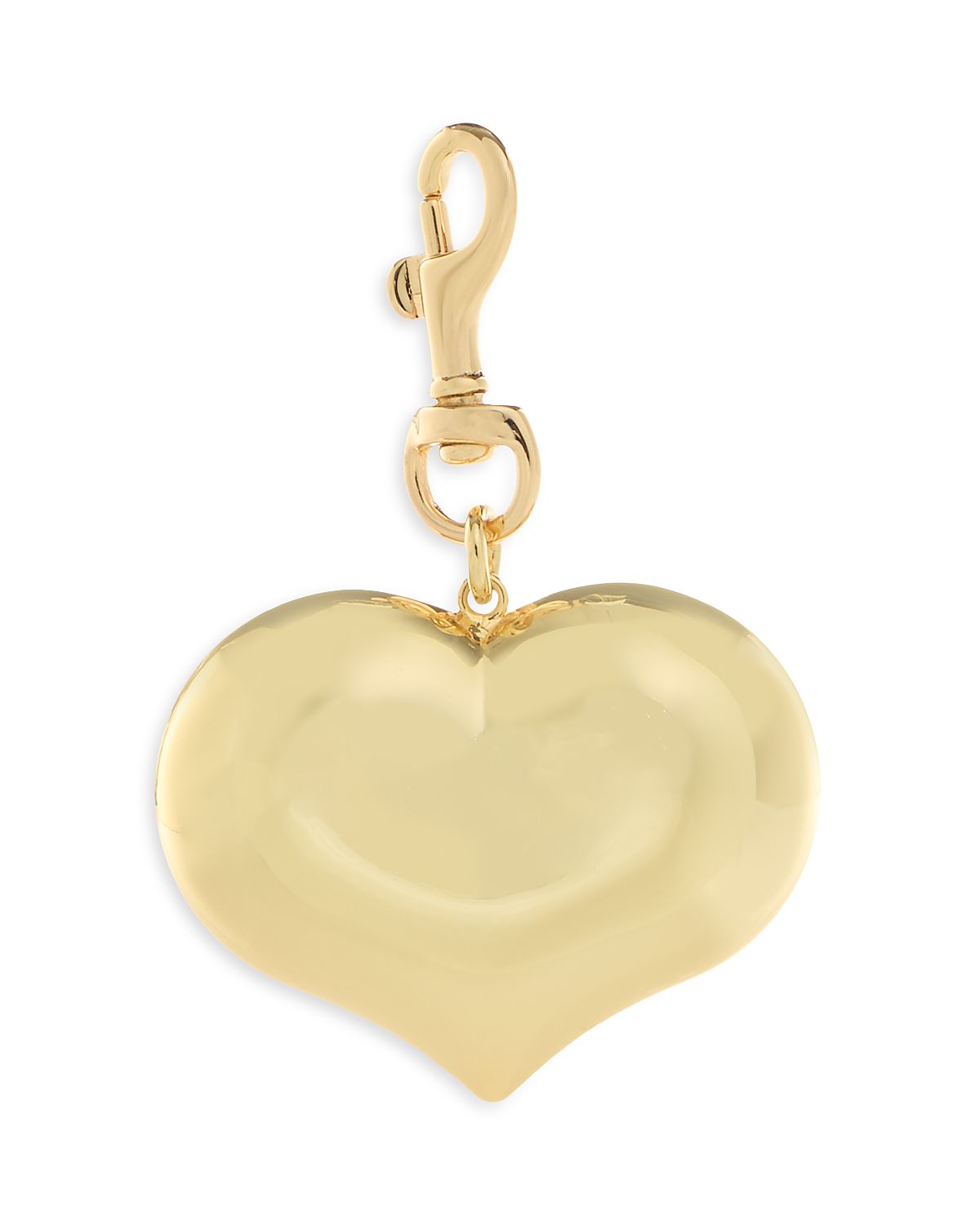 Clare V. Mylar Heart Fob