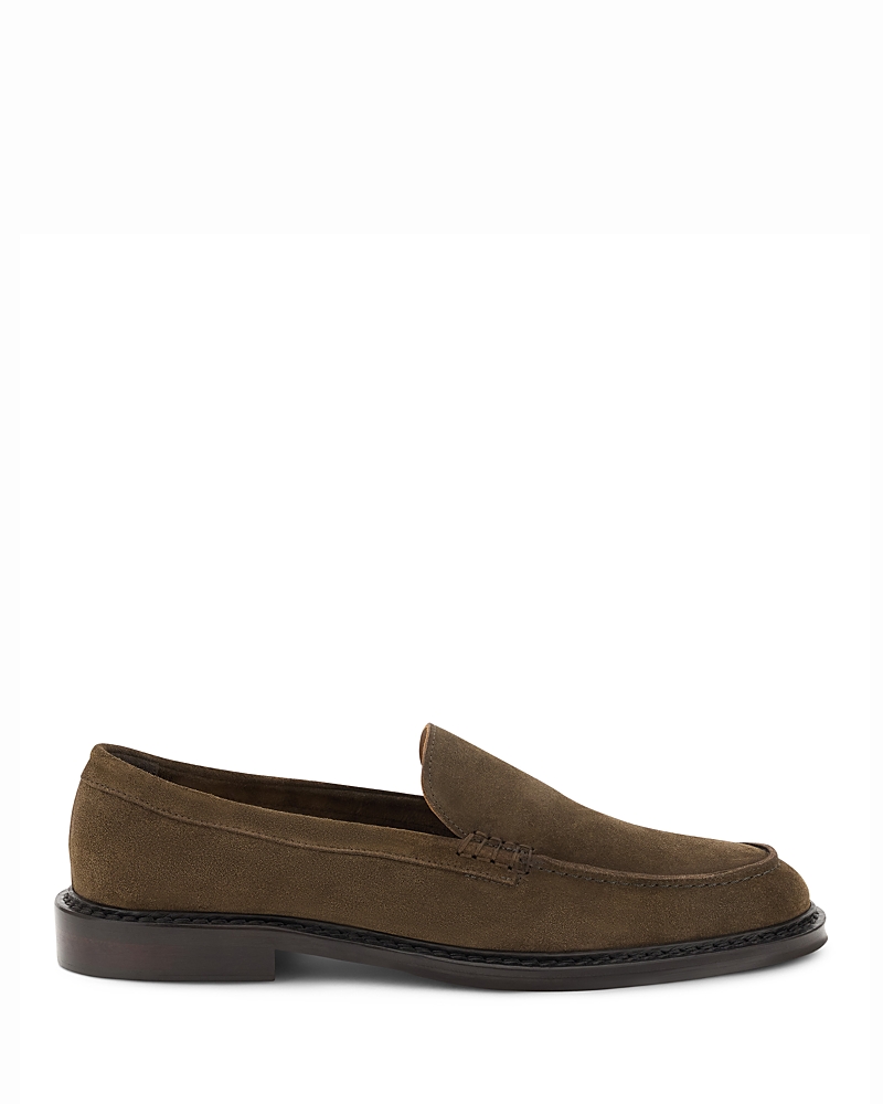 Boggi Milano Men's Suede Leather Loafers