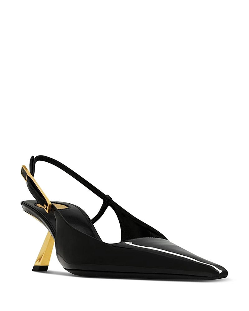 Saint Laurent Women's Lee Slingback Pumps