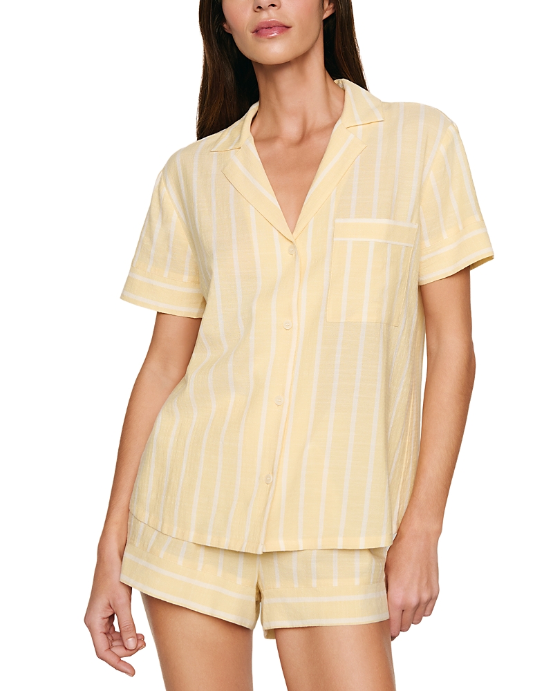 Eberjey Nautico Shortie Pajama Set
