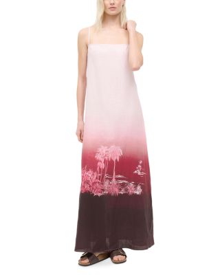 Laura Linen Maxi Dress