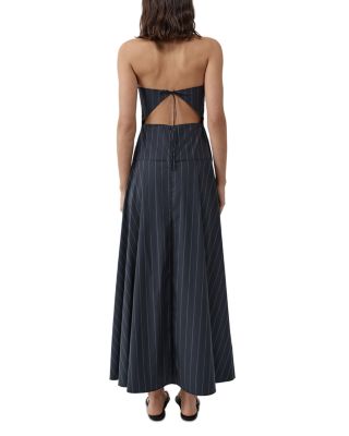 Strapless Rouleau Tie Top