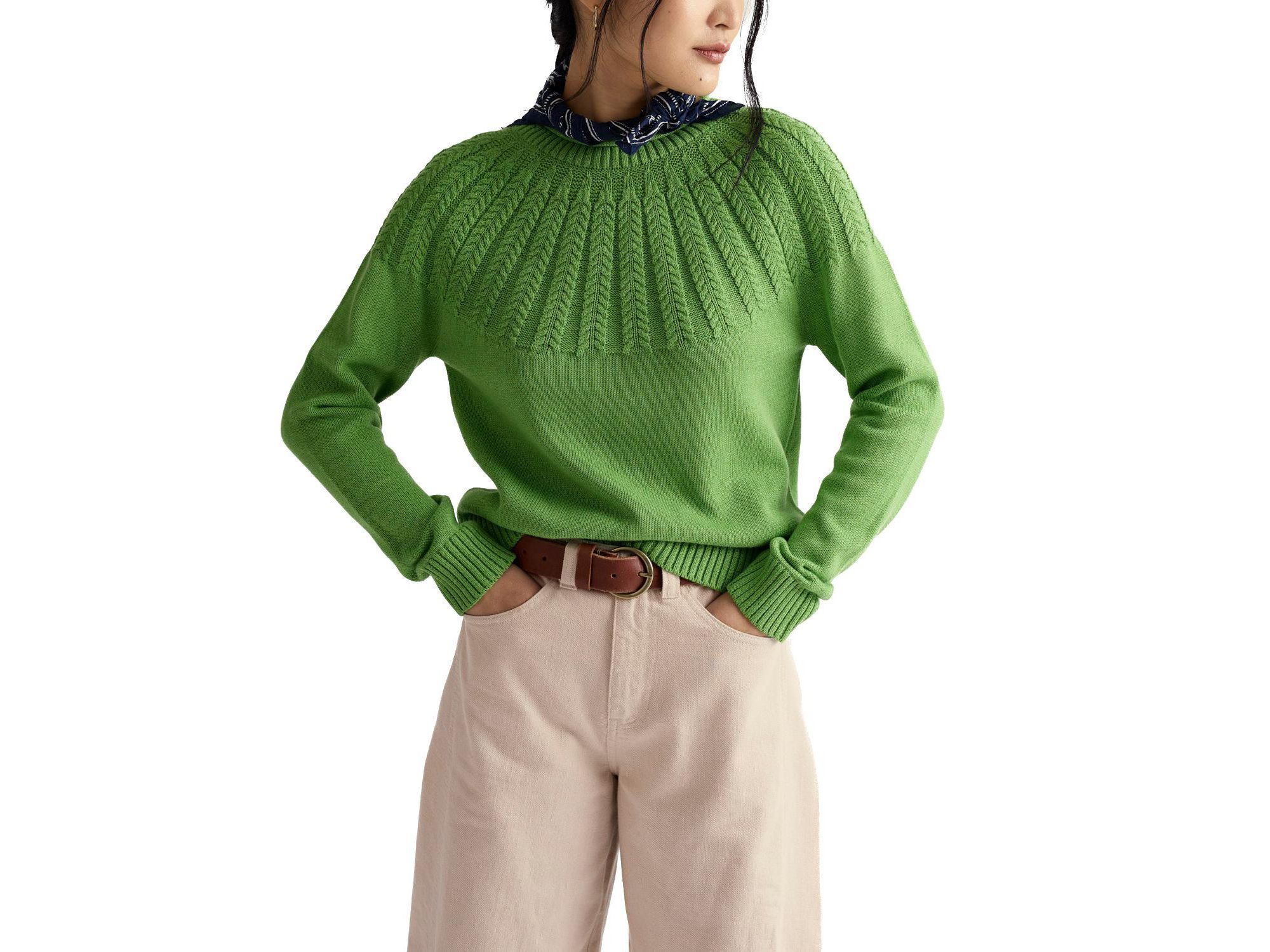 Women's Stone Chat Sweater — Image 5