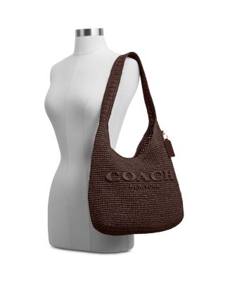 Brooklyn 34 Straw Shoulder Bag