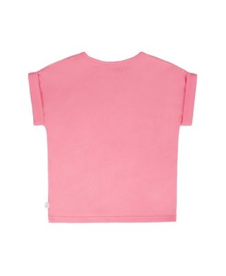 Girls' Organic Cotton Jersey Short Sleeve Beach Chair T-Shirt - Little Kid