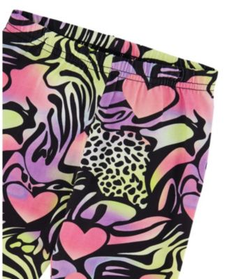 Girls' Organic Cotton Jersey Animal Slim Fit Capri - Big Kid