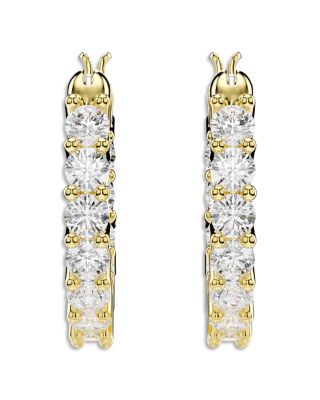 Matrix Vittore Crystal Hoop Earrings