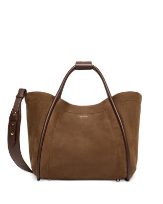 Marine Suede Handbag