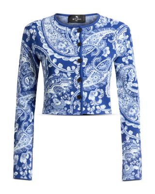 Cropped Cardigan Sweater