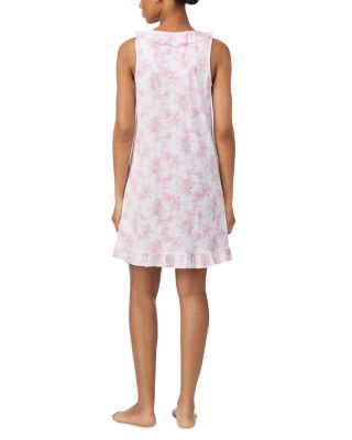 Ruffled Sleeveless Nightgown