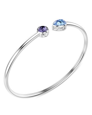 Chroma Crystal Flexible Bangle Bracelet