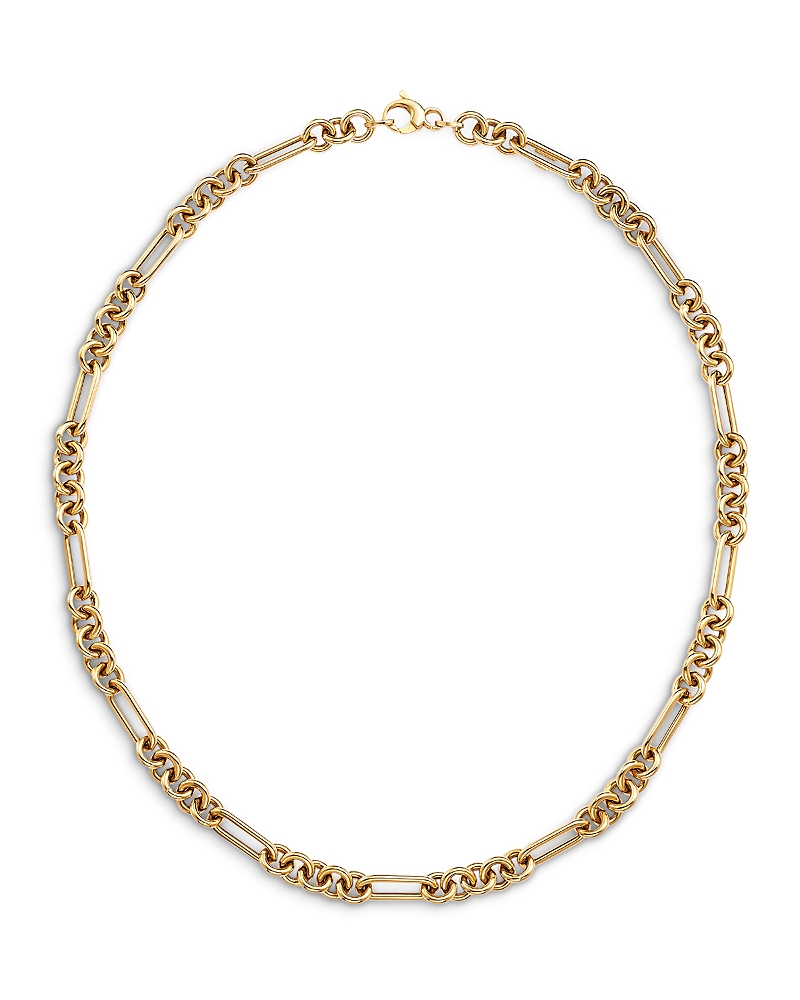 Bloomingdale's Fine Collection Blm Gold Metropolitan Link Chain Necklace in 14K Yellow Gold, 18