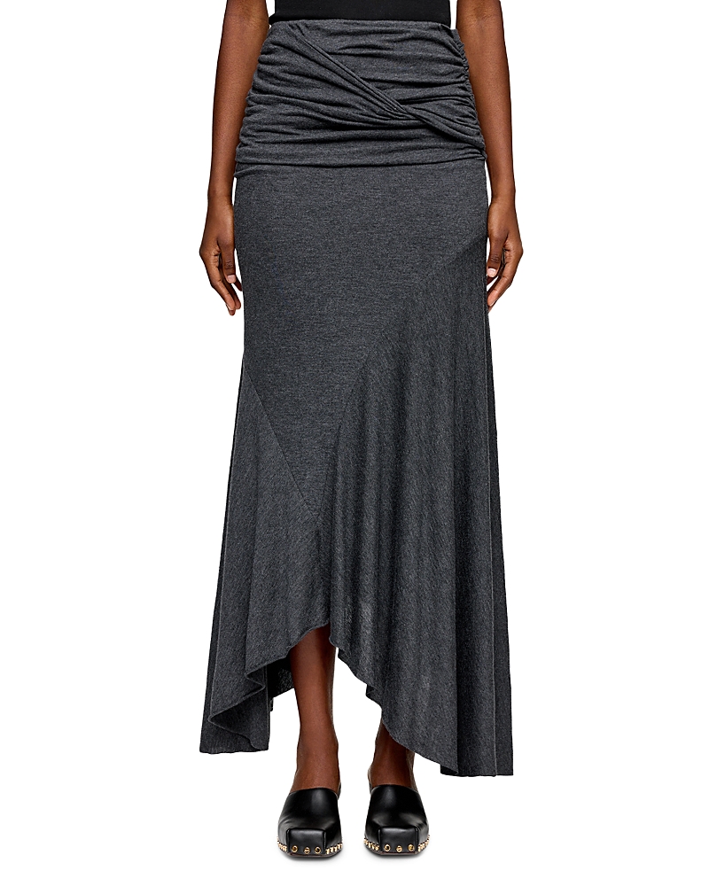 Ganni Draped Long Skirt