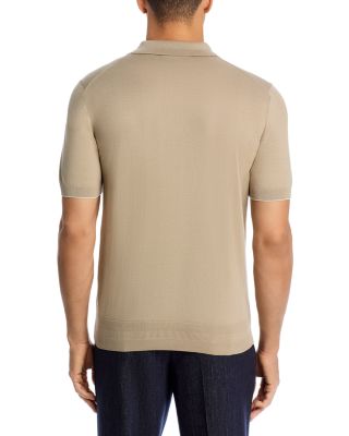 Silk Cotton Polo Shirt