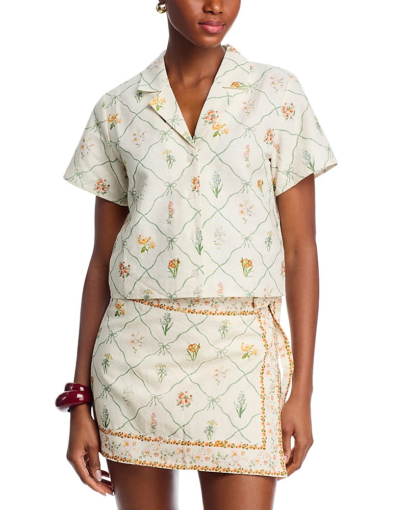 Wayf Amelia Short Sleeve Top