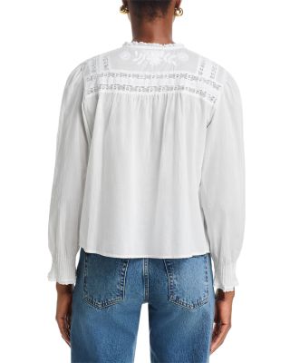 Byrdie Long Sleeve Boho Top