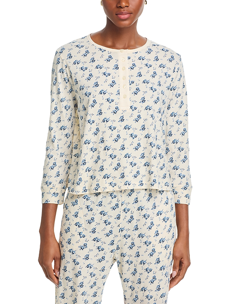 The Great. The Crop Sleep Henley Top