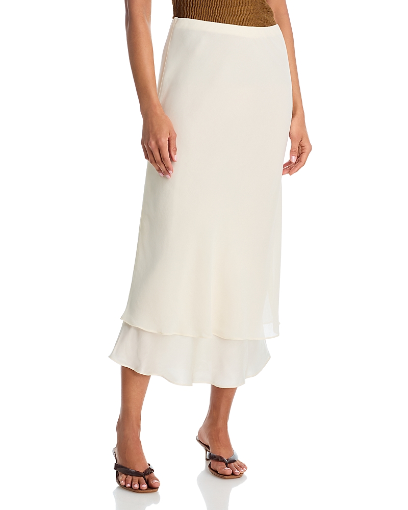 Aqua Double Layer Slip Skirt – Exclusive Aqua Double Layer Slip Skirt – Exclusive
