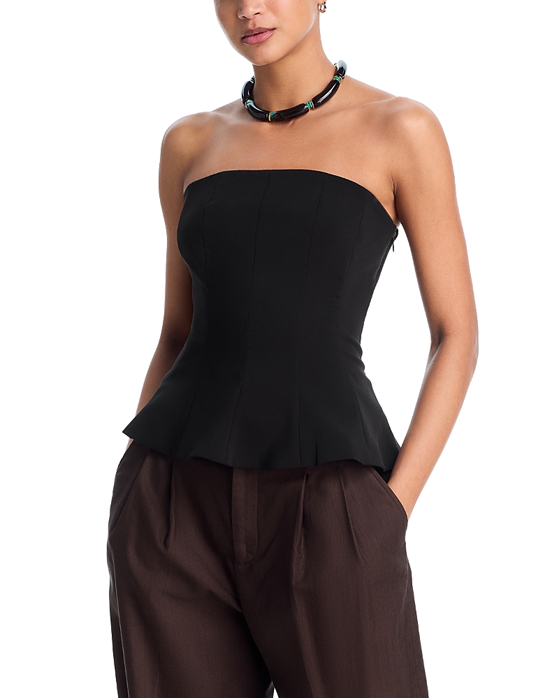 Aqua Panel Strapless Top - Exclusive