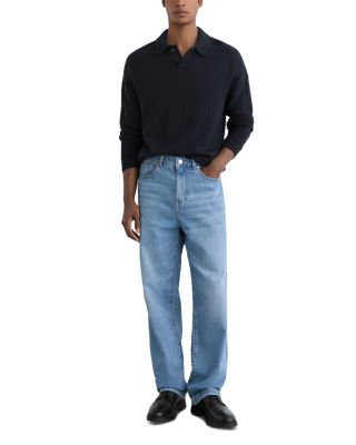 Half Button Polo Sweater