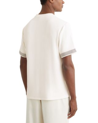 Textured Tape Cuff T-Shirt