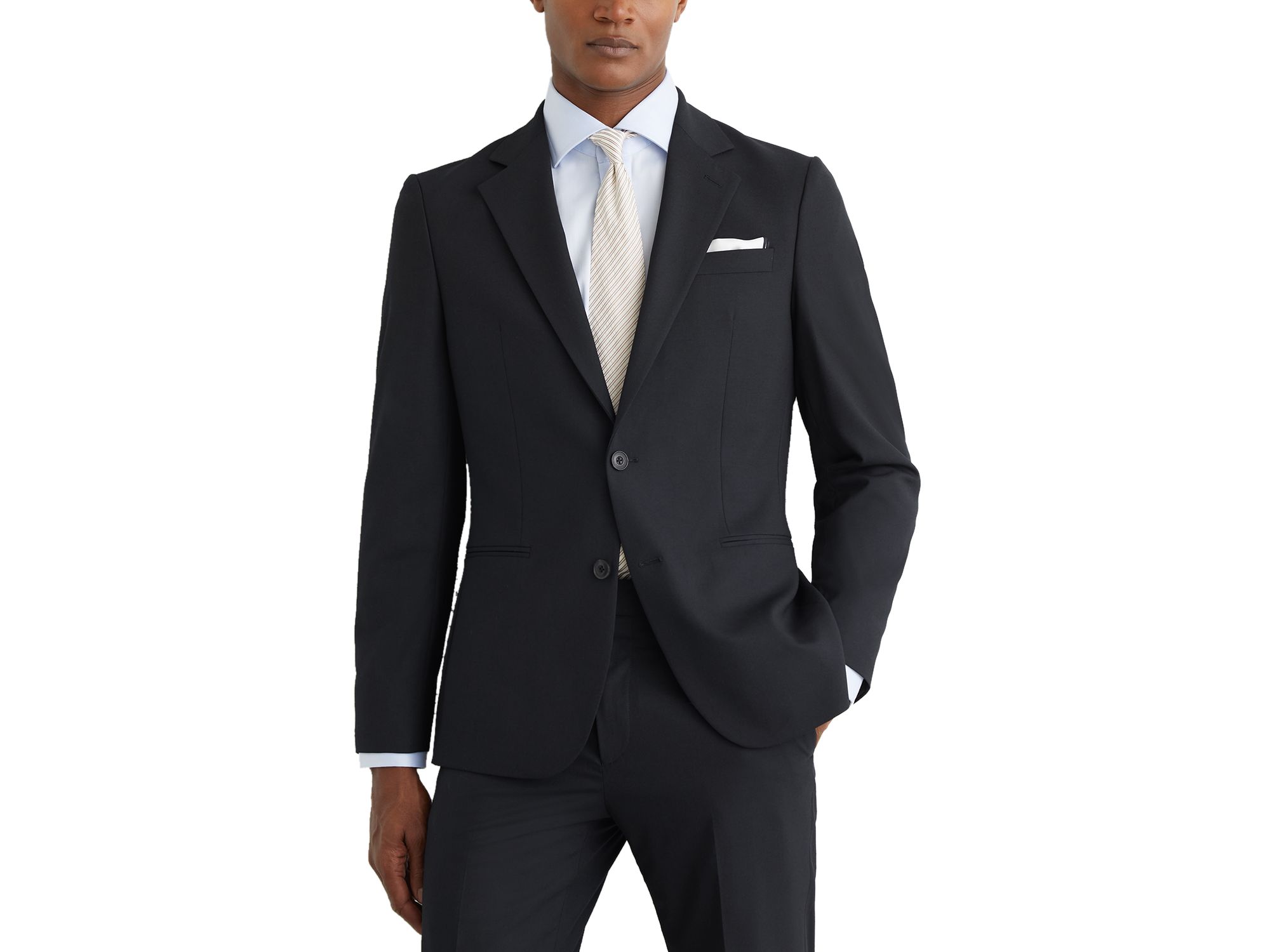 Tailored Fit Suit Jacket - Image 1