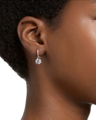 Stilla Crystal & Cubic Zirconia Charm Hoop Earrings