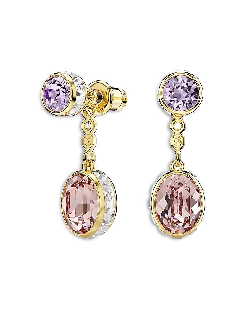 Swarovski Chroma Crystal Jacket Earrings