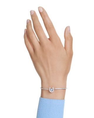 Symbolica Crystal & Cubic Zirconia Horseshoe Bangle Bracelet