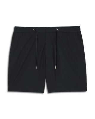 Textured Drawstring Shorts