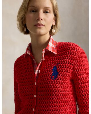 Big Pony Crochet Cardigan