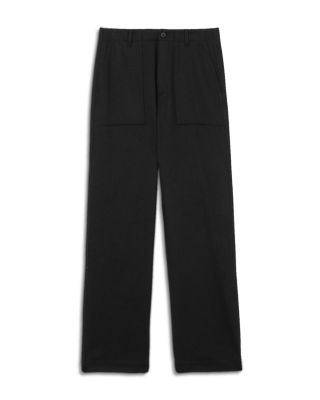 Wool Wide Leg Trousers