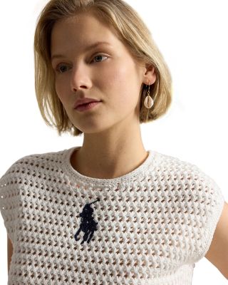 Big Pony Crocheted Sweater