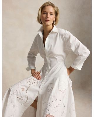 Ralph Lauren White Dress - Bloomingdale's