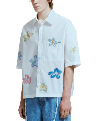 Super Bloom Cropped Short Sleeve Shirt