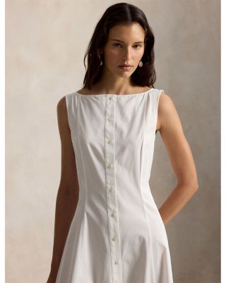 Paneled Cotton Dress