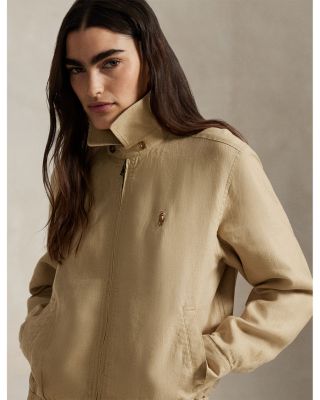 Linen Windbreaker