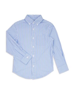 Boys' Pinstriped Standard Stretch Shirt - Little Kid, Big Kid