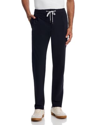 Kinetic Jersey Pleat Drawstring Jogger Pants