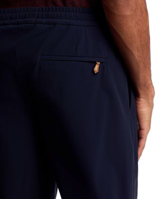 Kinetic Jersey Pleat Drawstring Jogger Pants