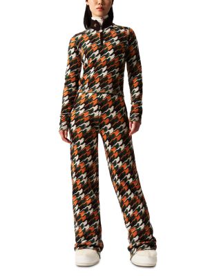 Turtle Neck Herringbone Merino Wool Sweater 