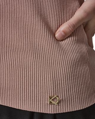 Sleeveless Hardware Sweater