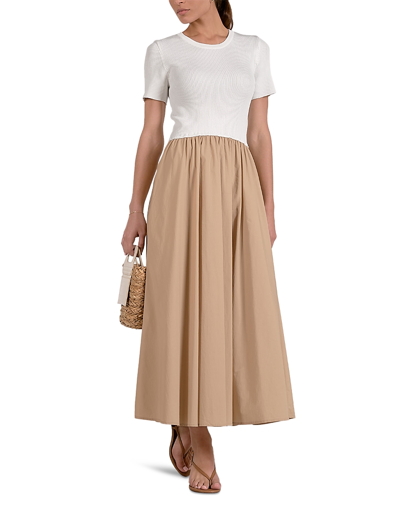 Elan Mixed Media Dress