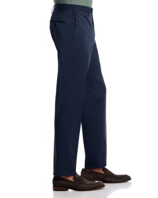 Incotex Royal Batavia Regular Fit Garment Dyed Stretch Cotton Pants