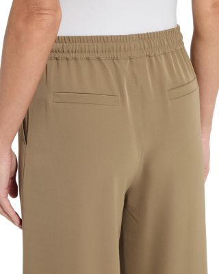 Mae Pleated Drawstring Wide Leg Pants